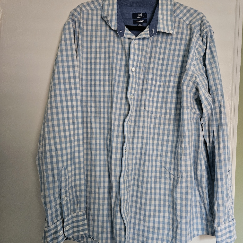 George Navy Classic Fit Shirt